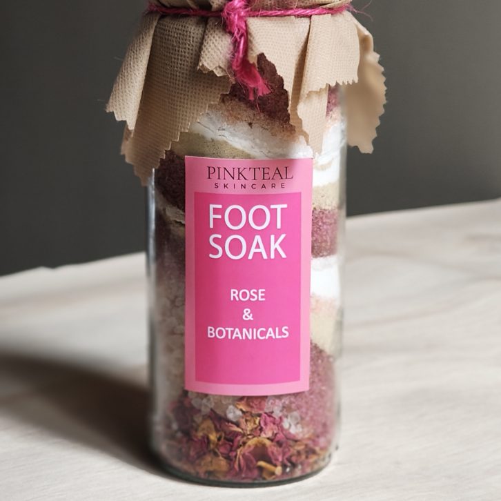 Pinkteal Rose & Botanicals Foot Soak