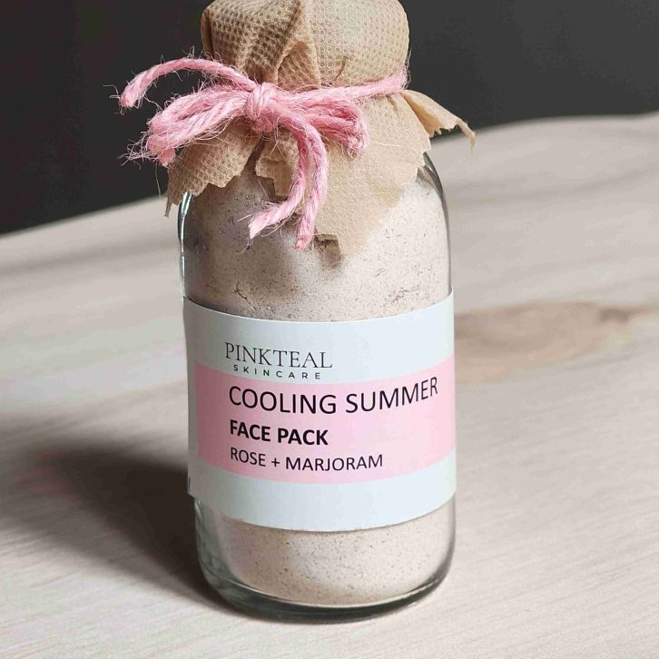Pinkteal Cooling Summer Face Scrub