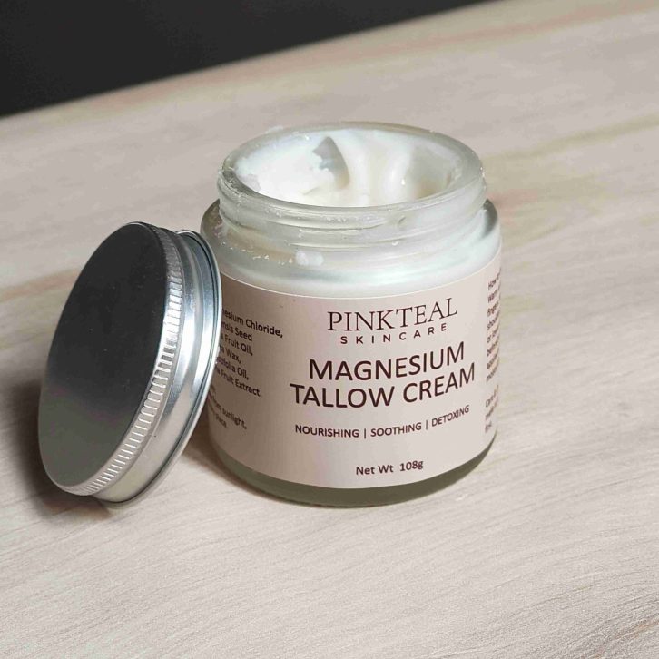 Pinkteal Magnesium Tallow Cream