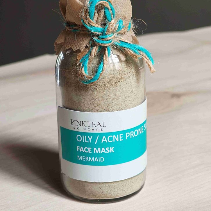 Pinkteal Oily / Acne Prone Skin Mermaid Face Mask